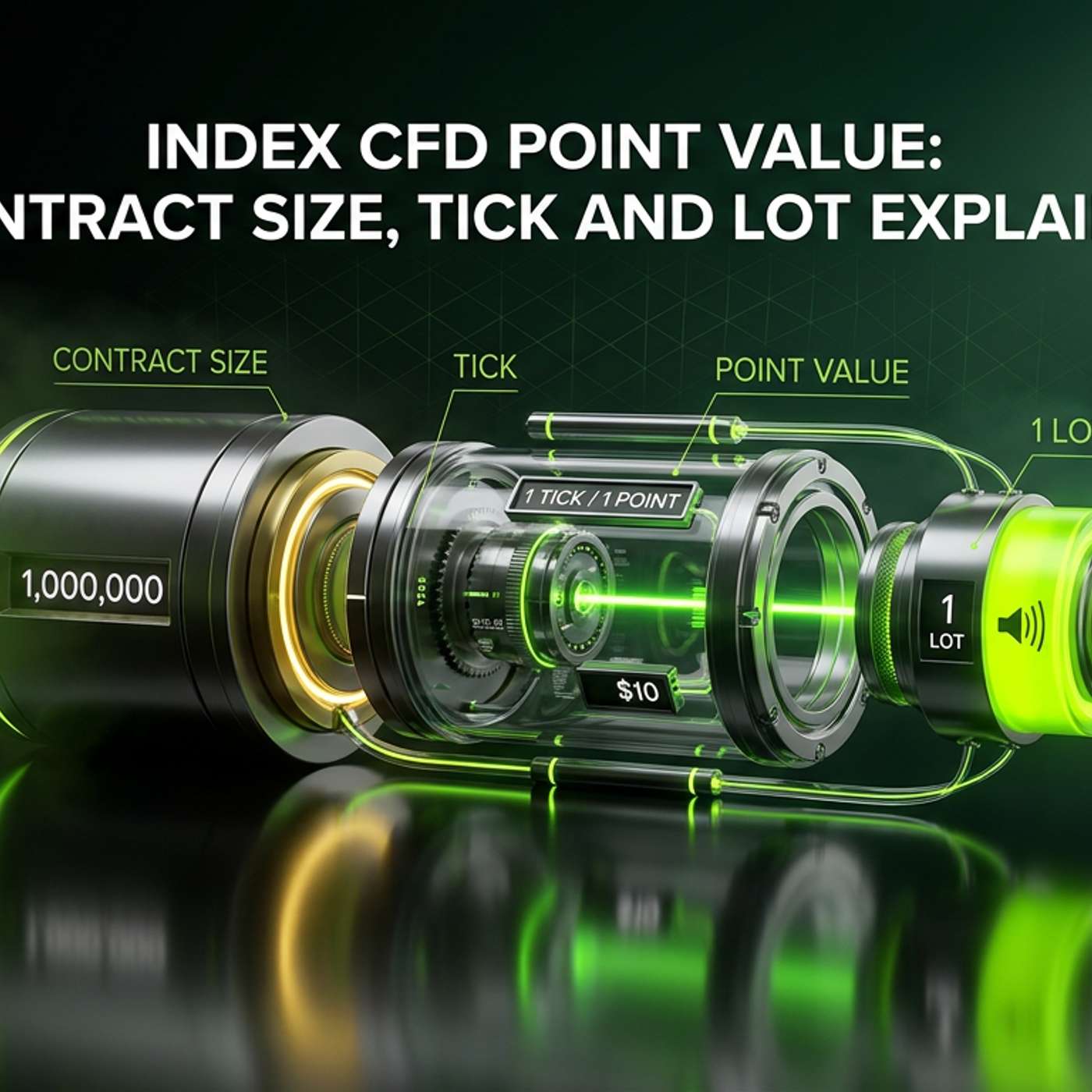 Index CFD Point Value: Contract Size, Tick and Lot Explained