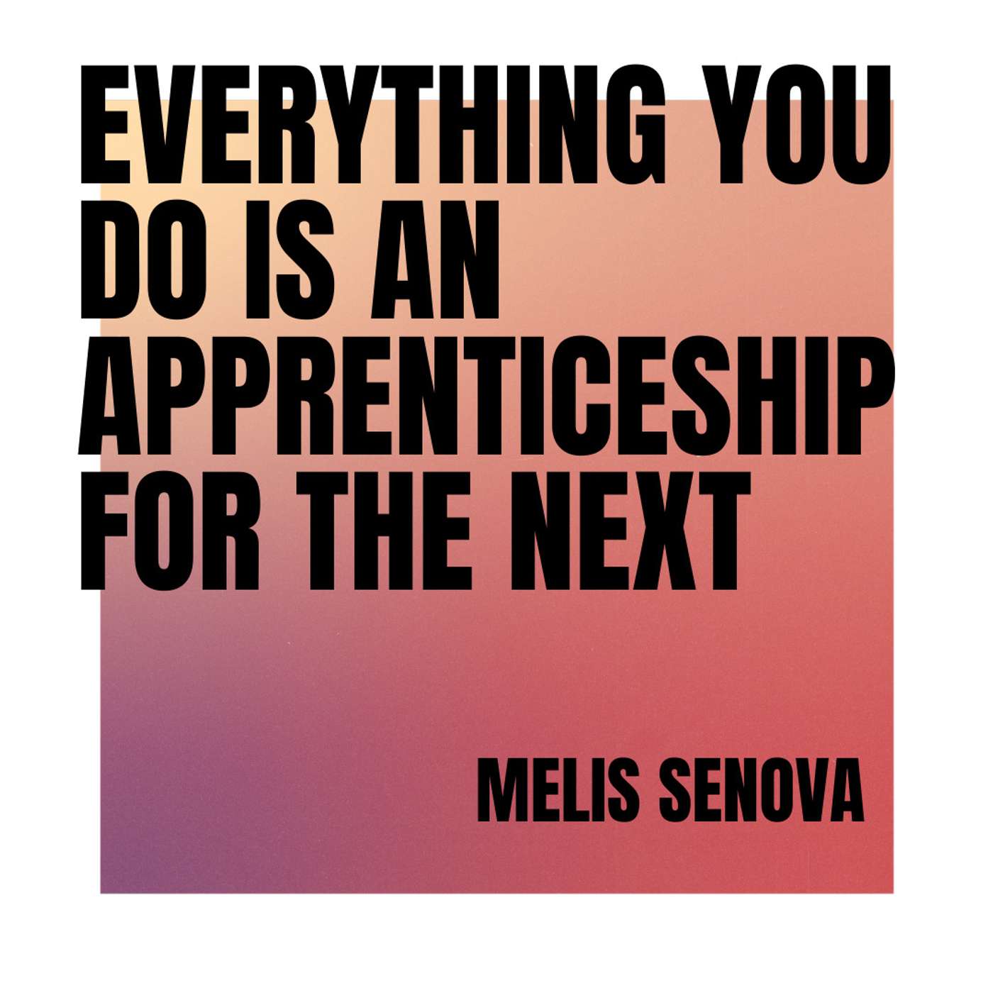 Melis Senova episode artwork