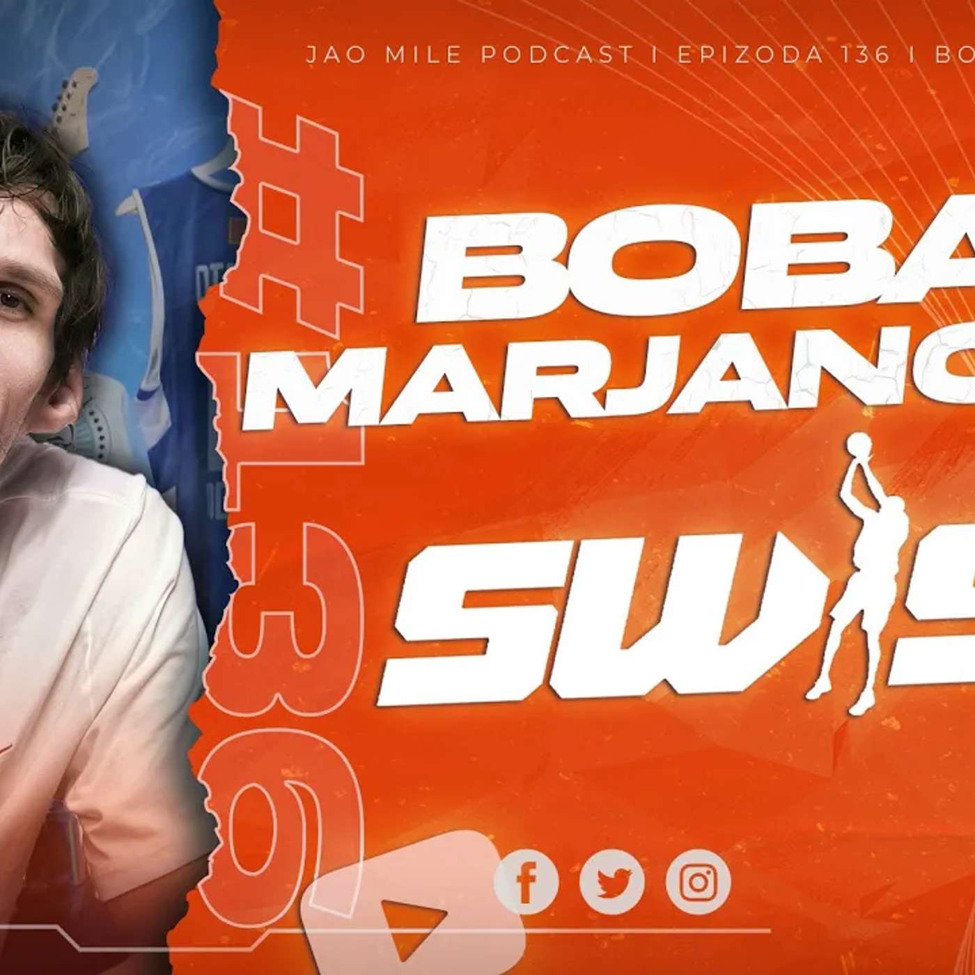 Jao Mile podcast - Boban Marjanovic: SWISH - FIND YOUR WAY!