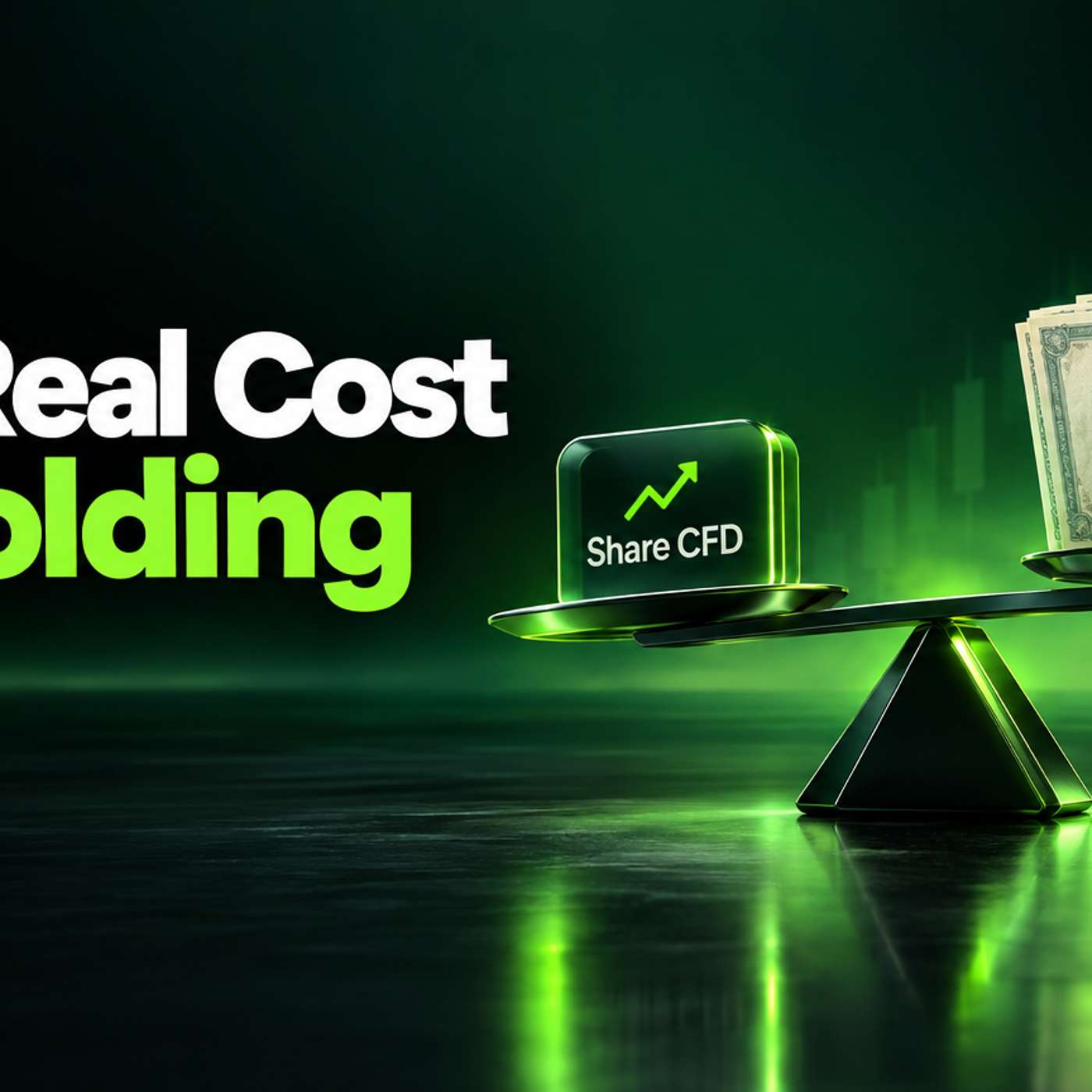 Share CFD vs Buying the Stock: Holding Costs Over a Week to a Year