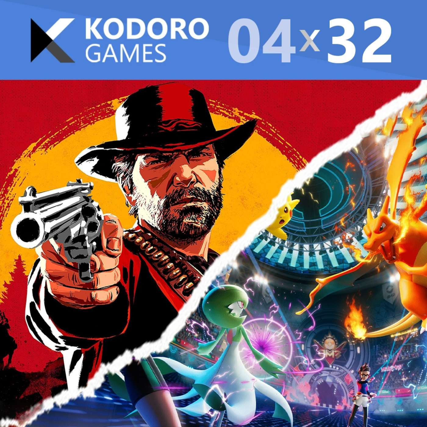 Kodoro Games - 4×32 - Red Dead Redemption 2 Spoilercast y Pokémon Champions episode artwork