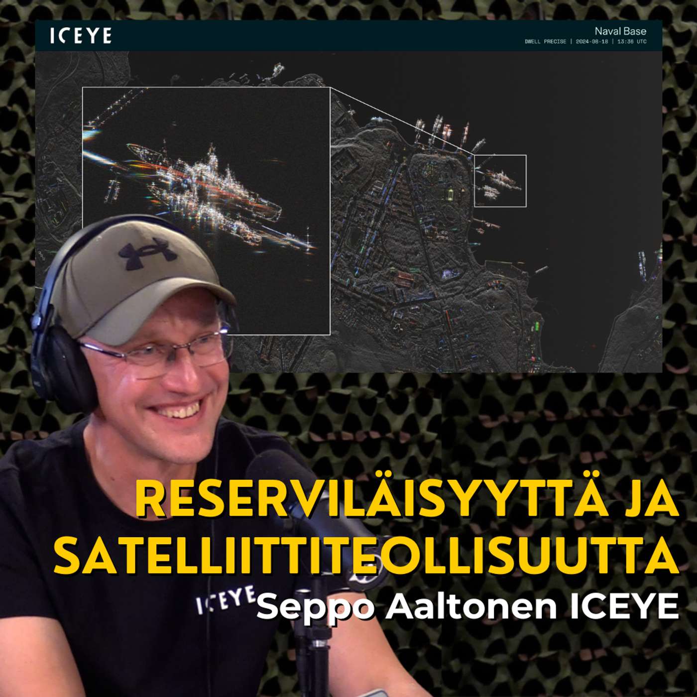 Reserviläisyyttä ja sateliittiteollisuutta - Seppo Aaltonen ICEYE