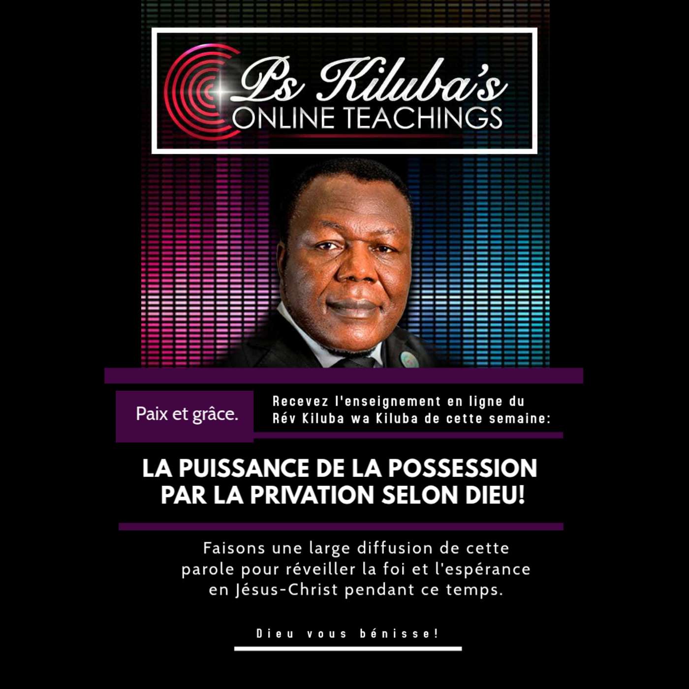 La Puissance de la Possession par la Privation Selon Dieu!