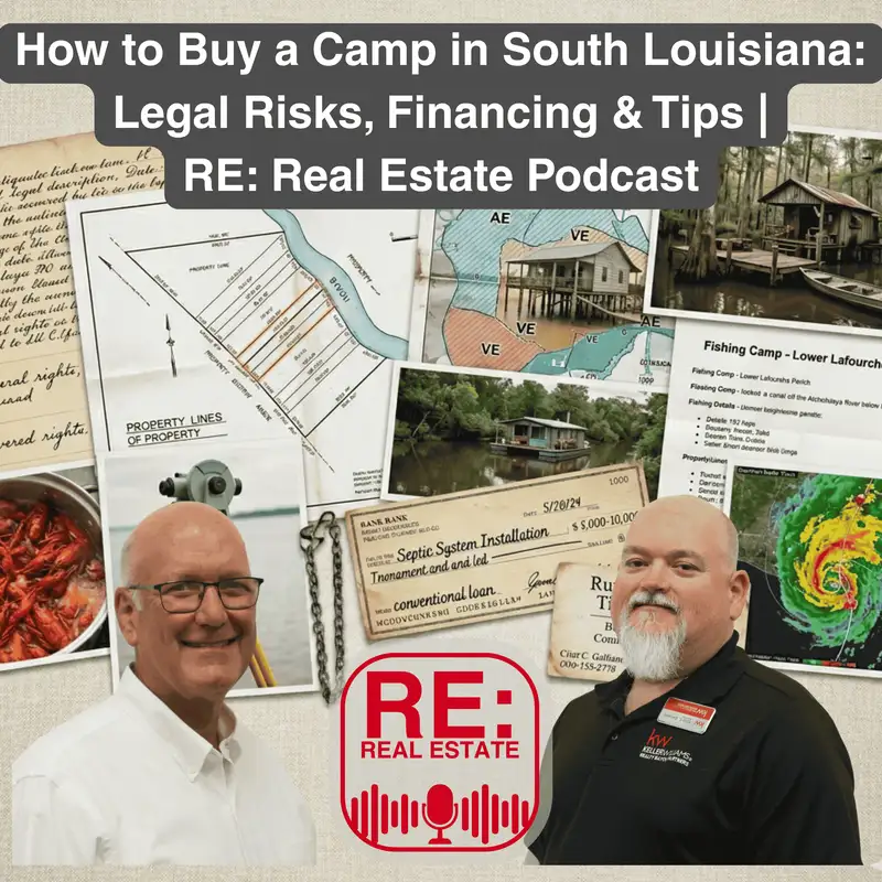 How to Buy a Camp in South Louisiana: Legal Risks, Financing & Tips | RE: Real Estate Podcast