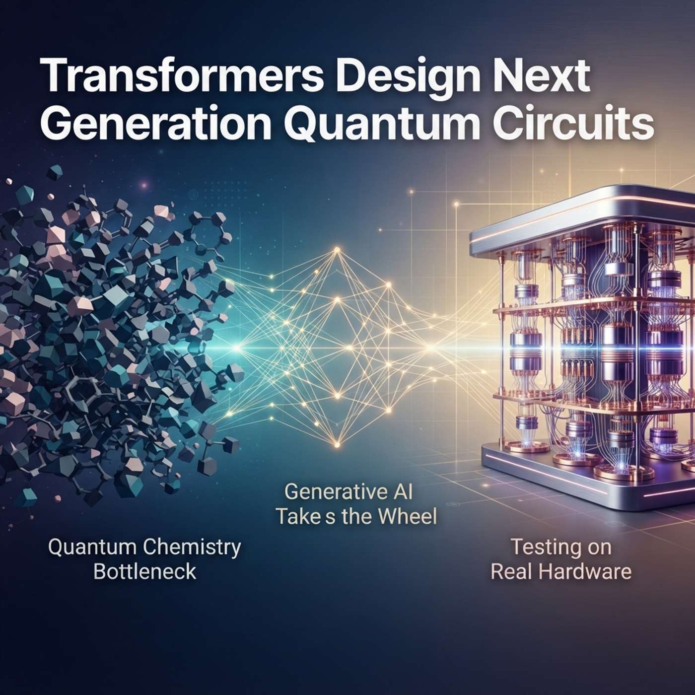 Learning to Prepare Molecular Ground States with Transformer Models