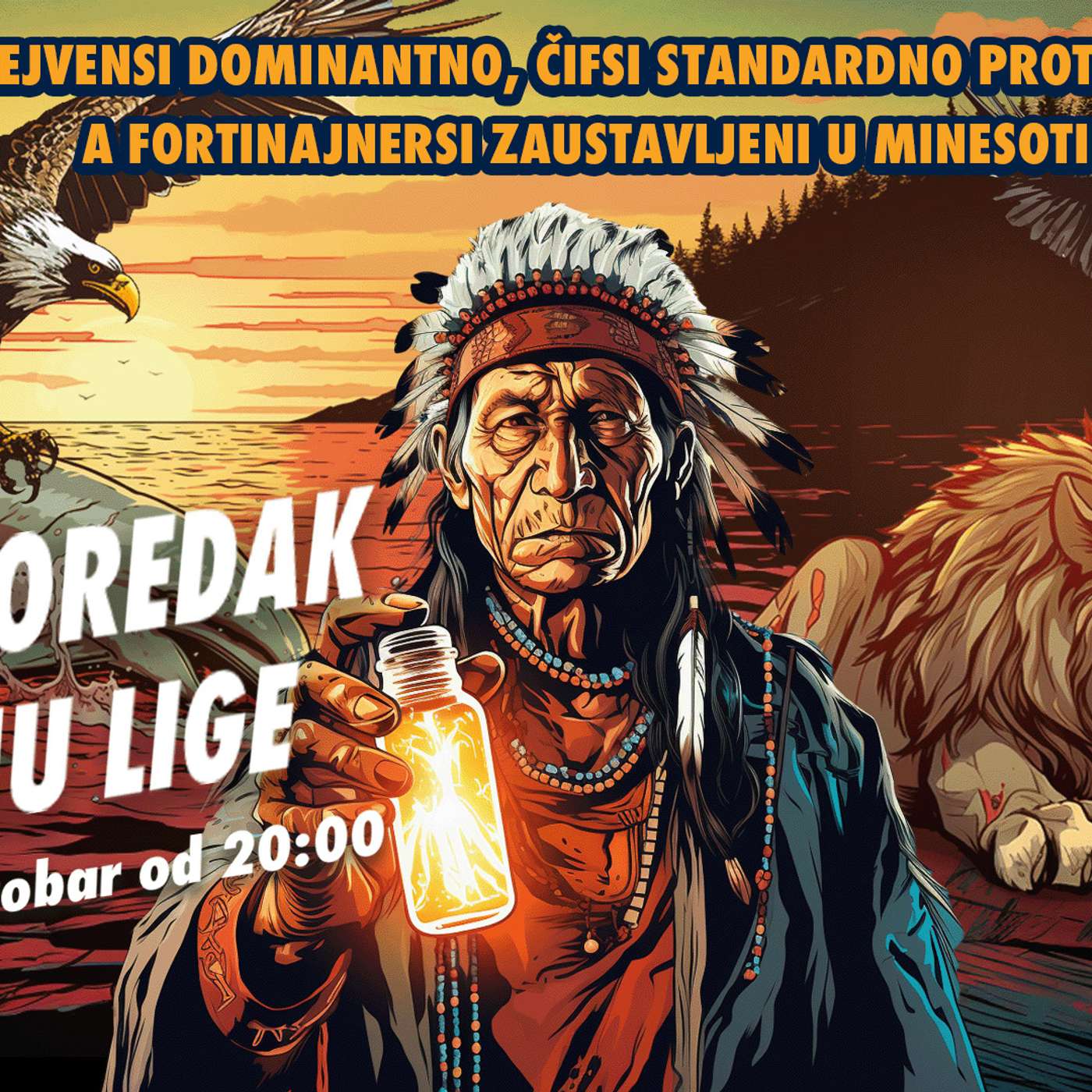 99 jardi No.157 | NOVI POREDAK NA VRHU LIGE | Iglsi i Rejvensi dominantno, Čifsi standardno | episode artwork