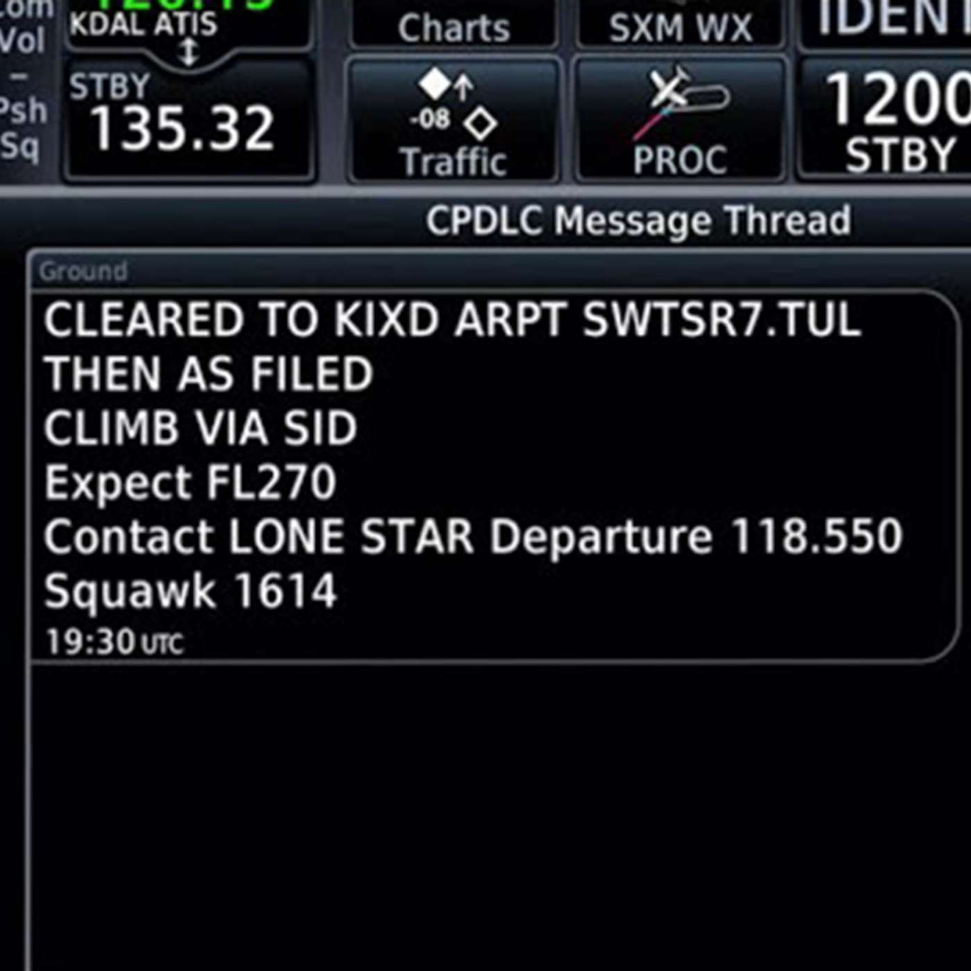 Texting ATC: Expanding Data Comm