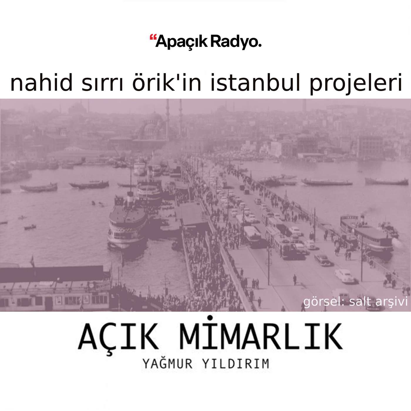 Nahid Sırrı Örik'in İstanbul projeleri