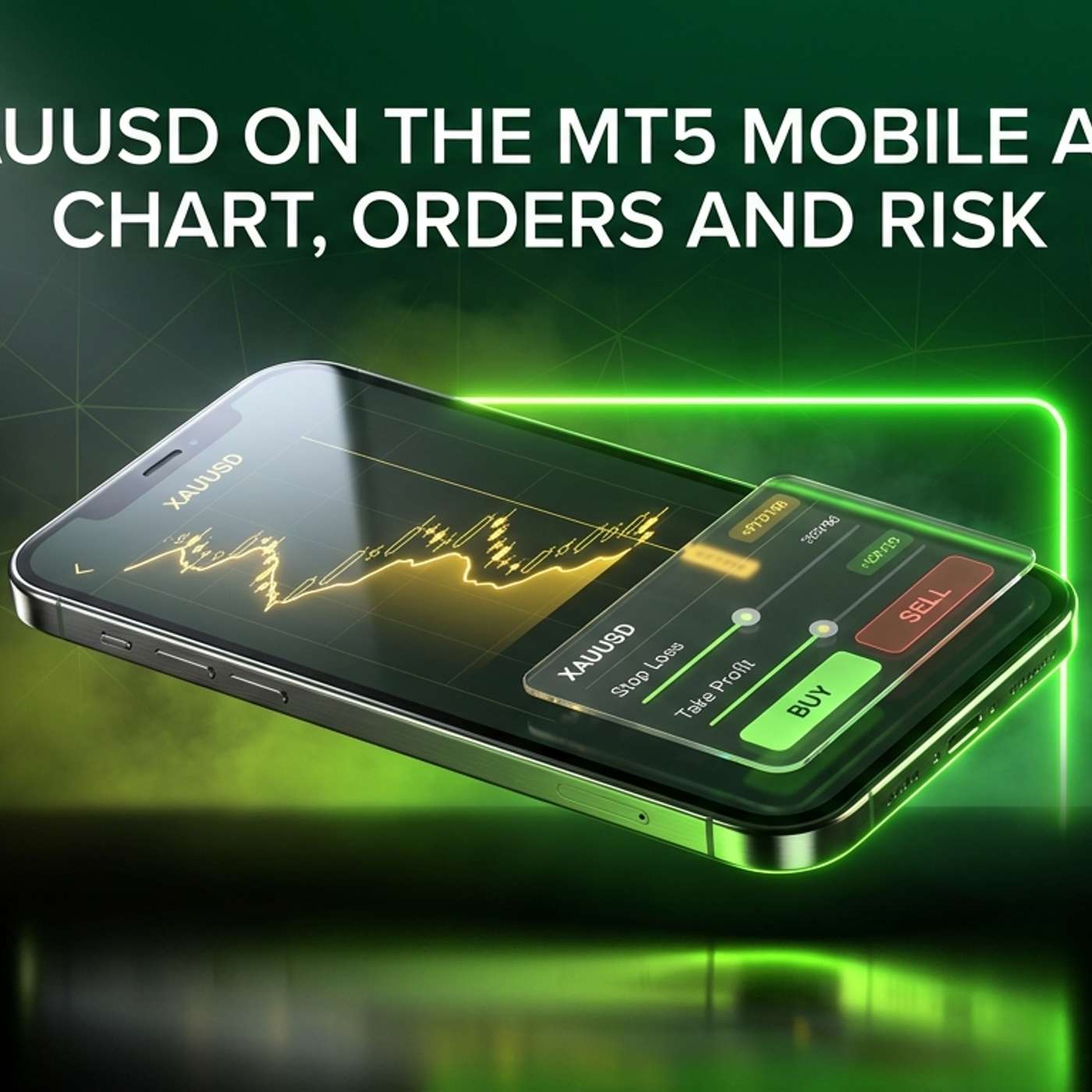 XAUUSD on the MT5 Mobile App: Chart, Orders and Risk