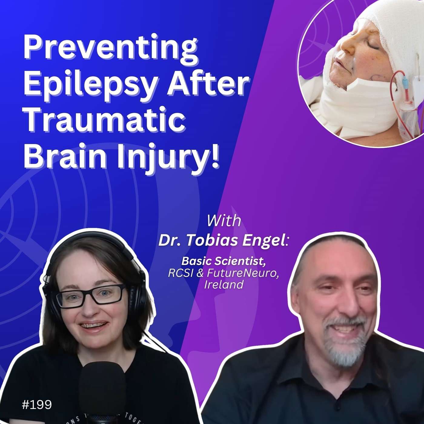 Epilepsy - Preventing Seizures After Traumatic Brain Injury -  Tobias Engel episode artwork