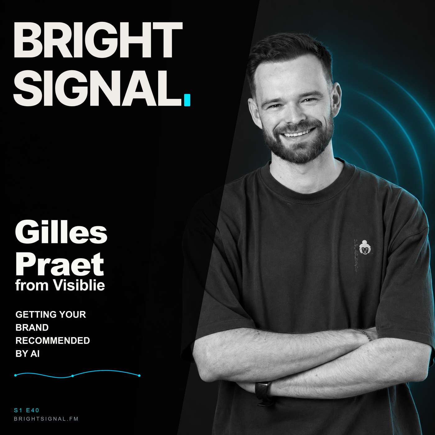 Episode artwork for Interviewing Gilles Praet from Visiblie: getting your brand recommended by AI