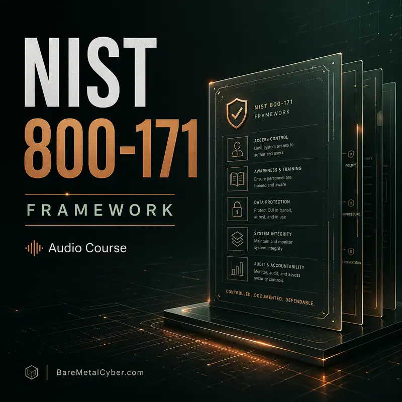 Framework: NIST 800-171 Audio Course