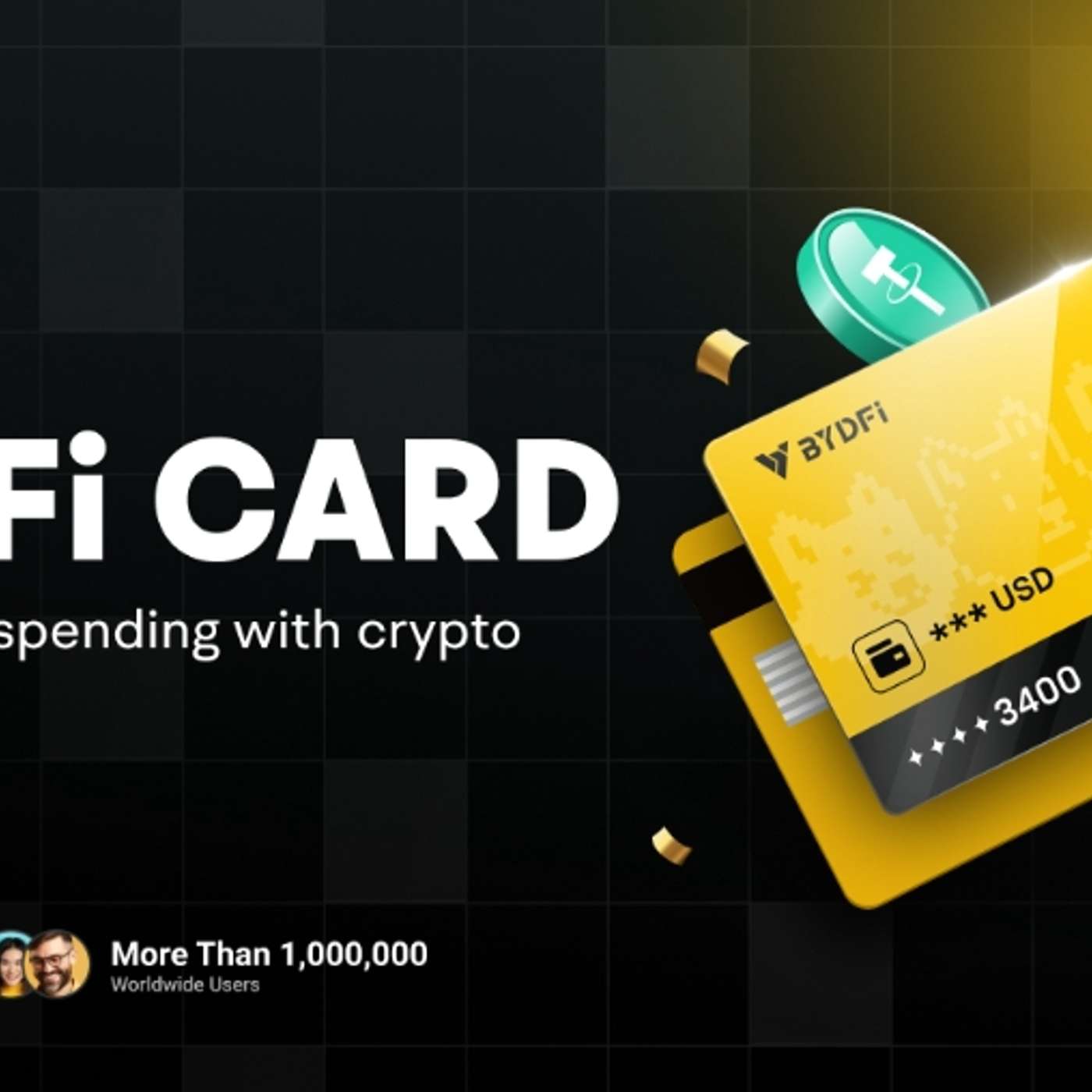 BYDFi Card Officially Launches: One Card to Seamlessly Bridge Web3 Assets and Real-World Spending