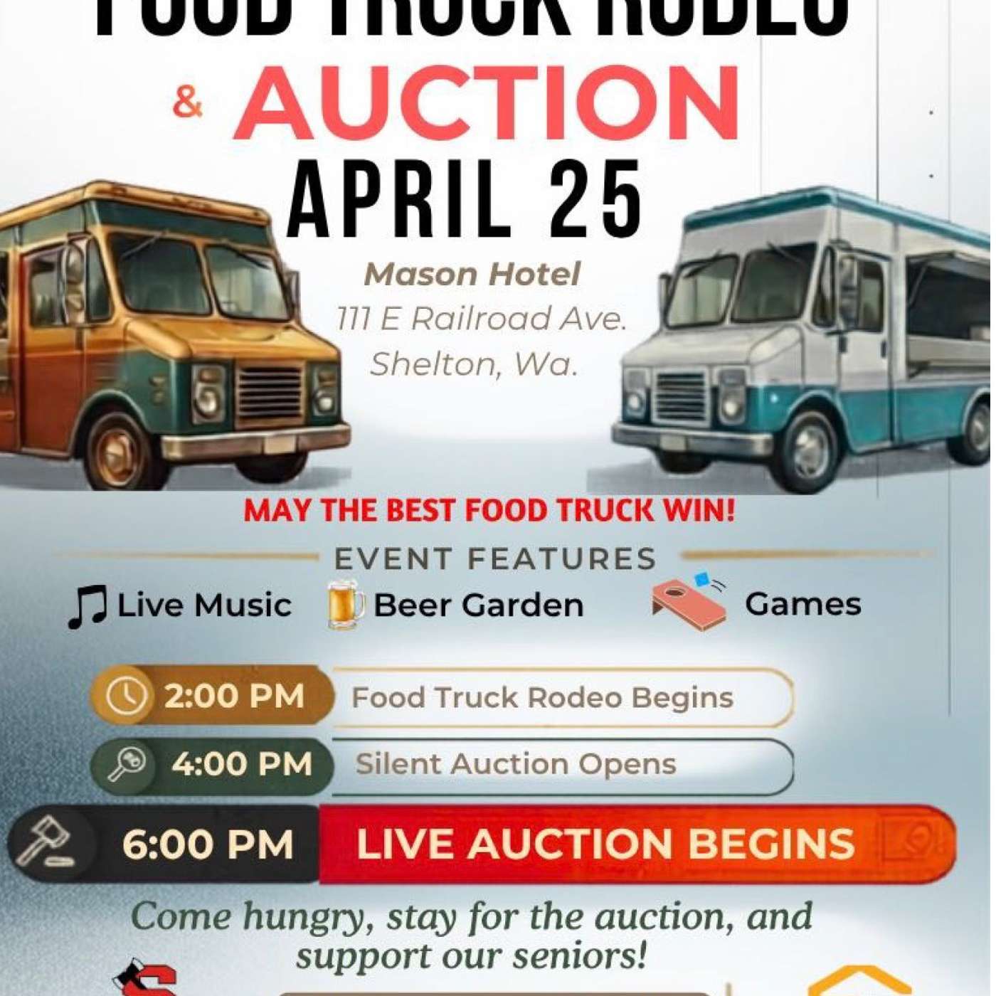 Half a Cow, Hawaii, and a Hot Food Truck Lineup: Shelton's Saturday Fundraiser for Safe Grad Night