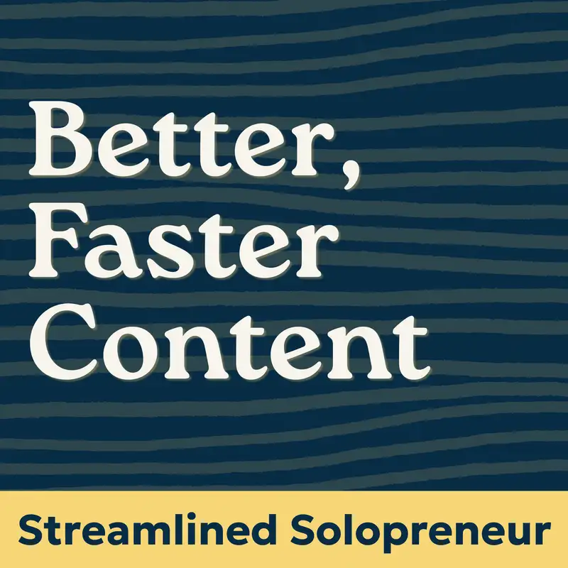 How I Produce a Week of Content in 90 Minutes