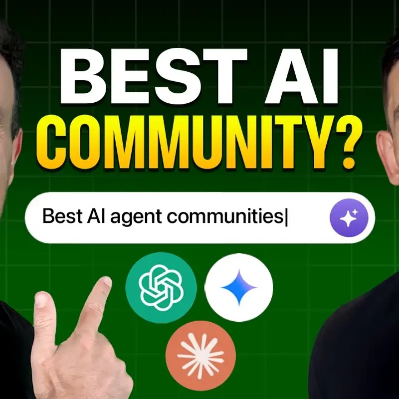 Best AI Agent Community for Learning Artificial Intelligence Faster with Julian Goldie