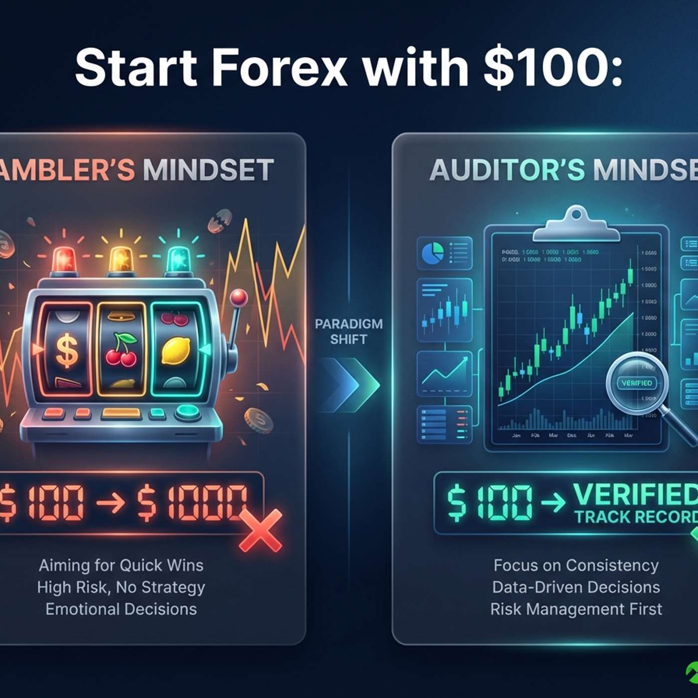 Start Forex with $100: The 2025 Prop Firm Roadmap episode artwork