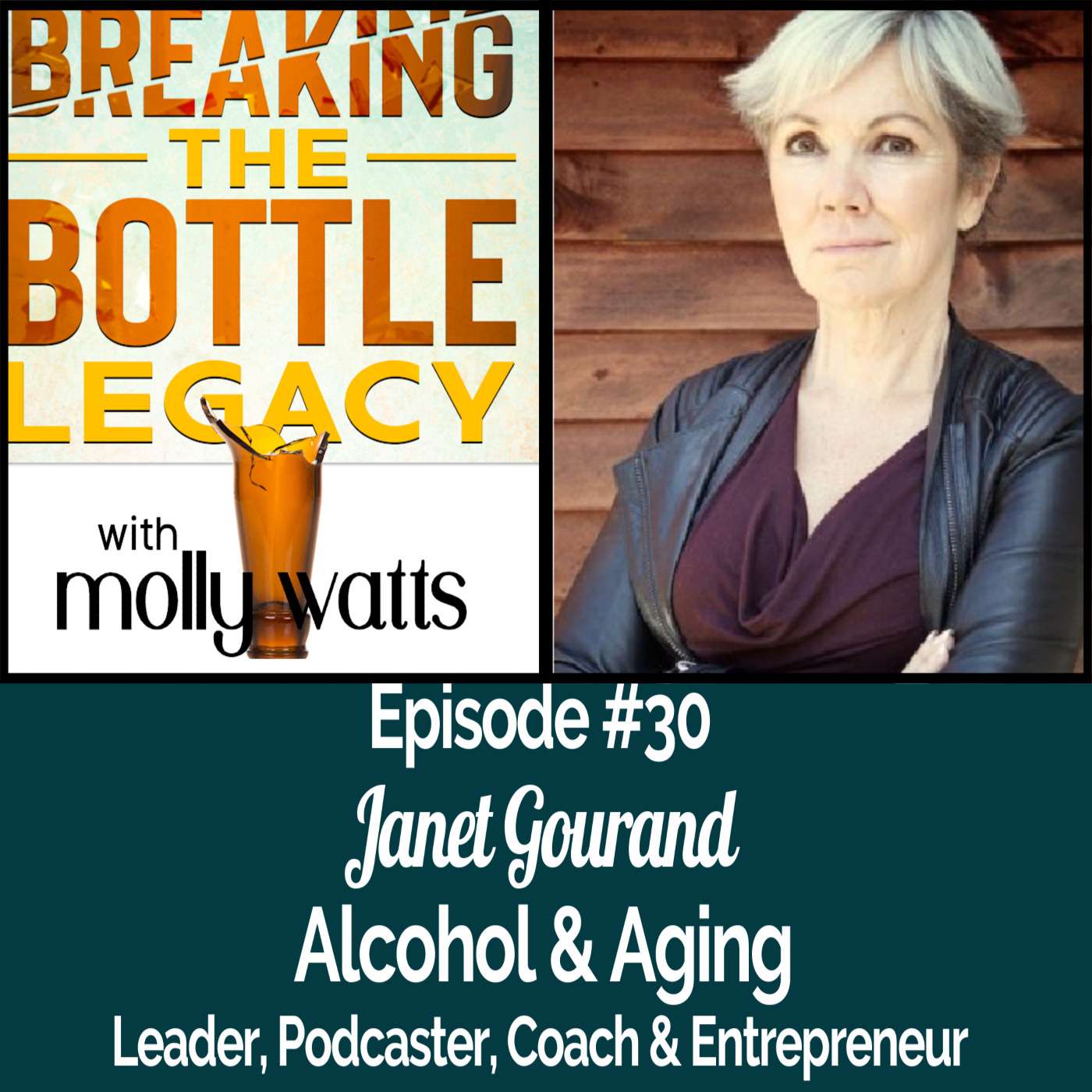 Alcohol & Aging with Janet Gourand from Tribe Sober episode artwork