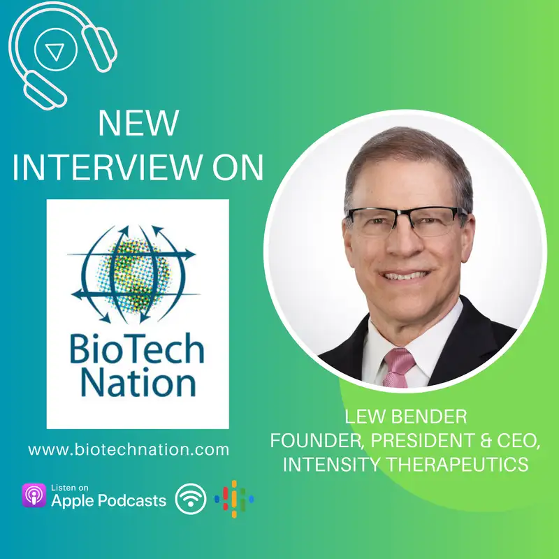 Reengineering Chemotherapy for Solid Tumors...Lew Bender, Founder, President & CEO, Intensity Therapeutics