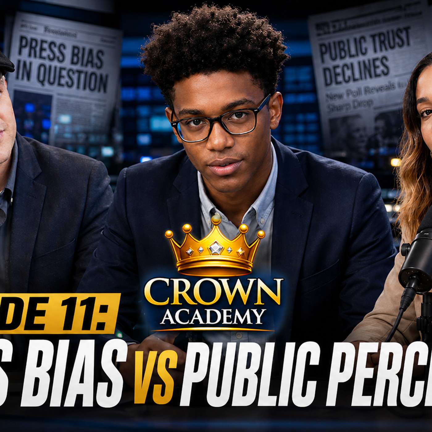 🎤 Is the Media Biased… or Are We? | Press Bias Debate Explained (Ep 11) #mediabias  #journalism episode artwork