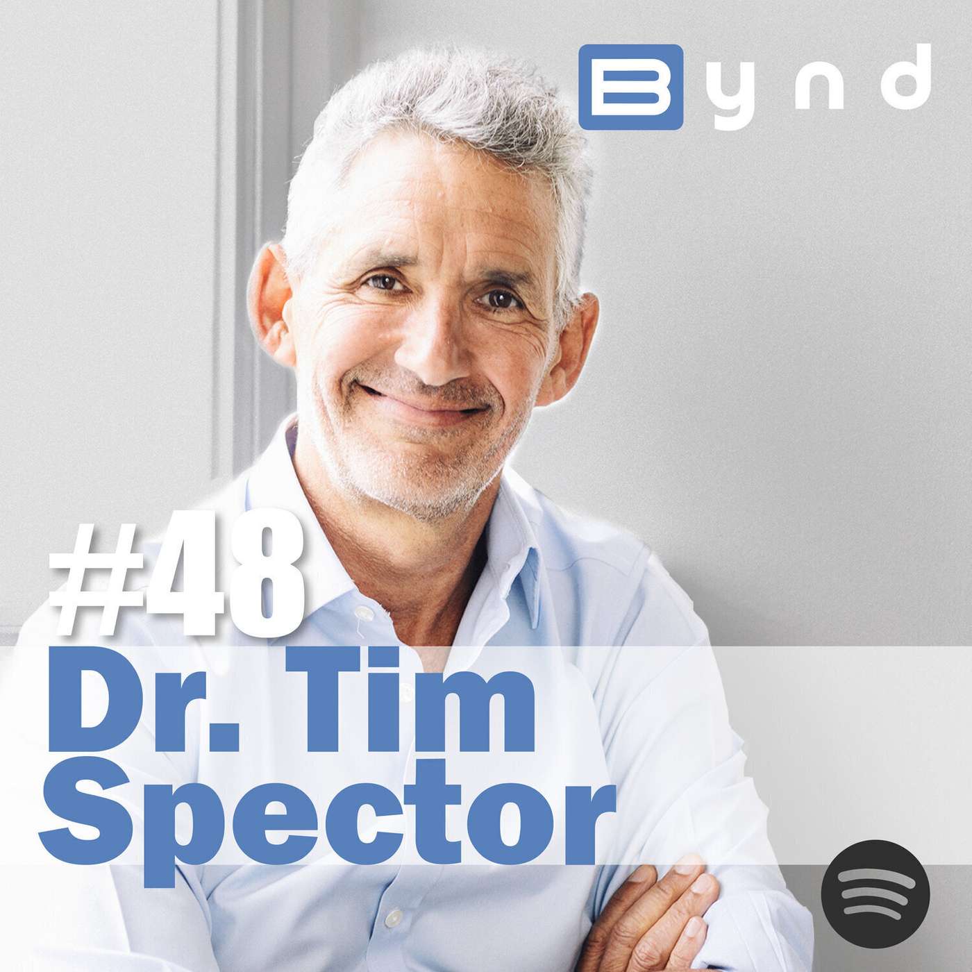 048 - Dr. Tim Spector - Genetic Epidemiologist and Gut Microbiome Researcher episode artwork