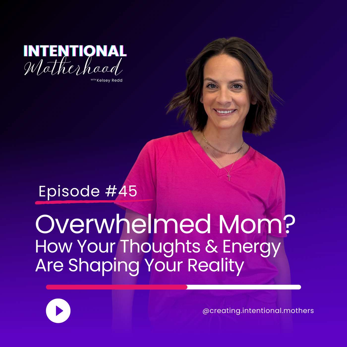45| Overwhelmed Mom? How Your Thoughts & Energy Are Shaping Your Reality 45| Overwhelmed Mom? How Your Thoughts & Energy Are Shaping Your Reality