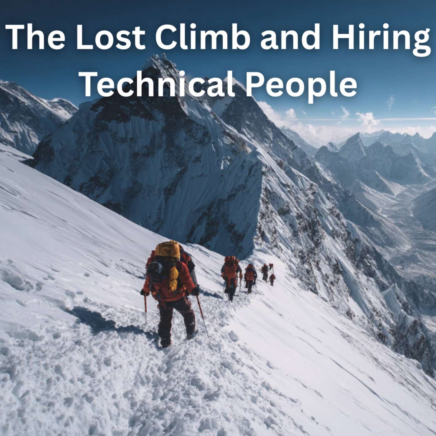 Day 12 – The Lost Climb and Hiring Technical People episode artwork