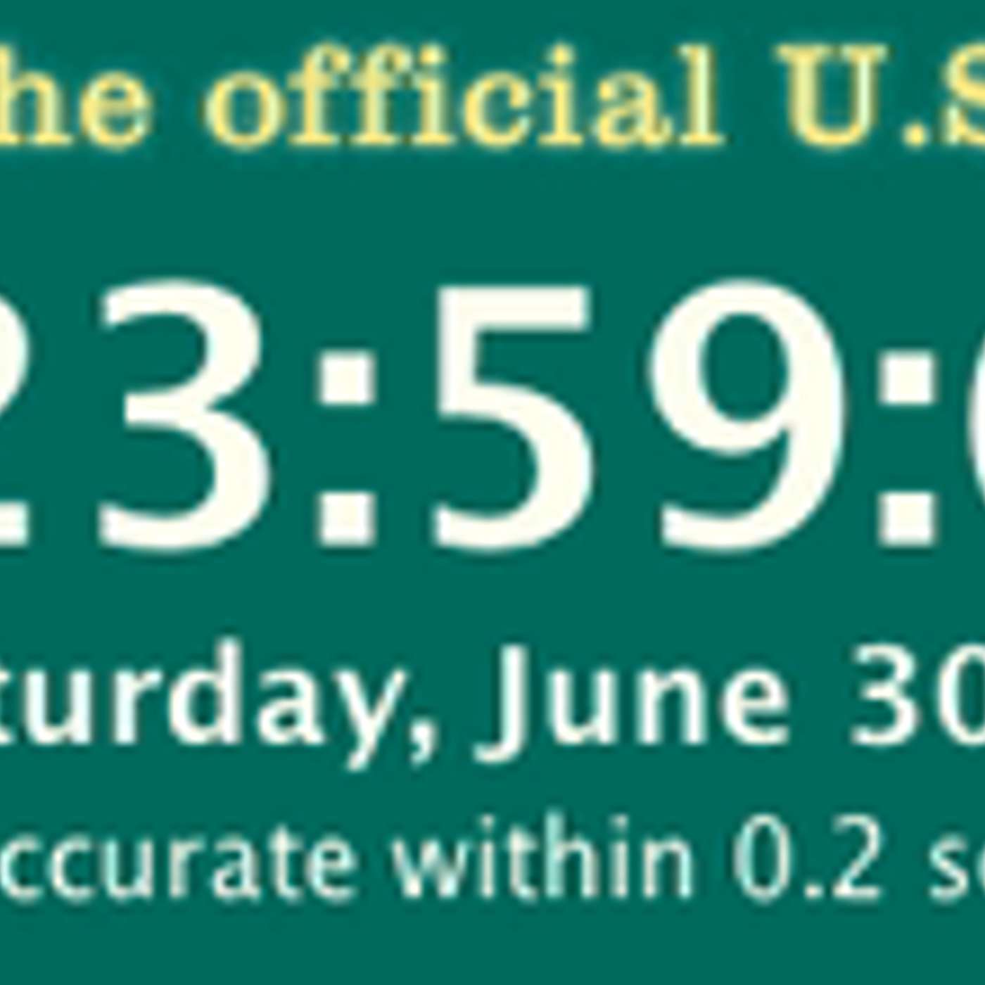 June 30: 23:59:60, The Second That Made Servers Sweat episode artwork