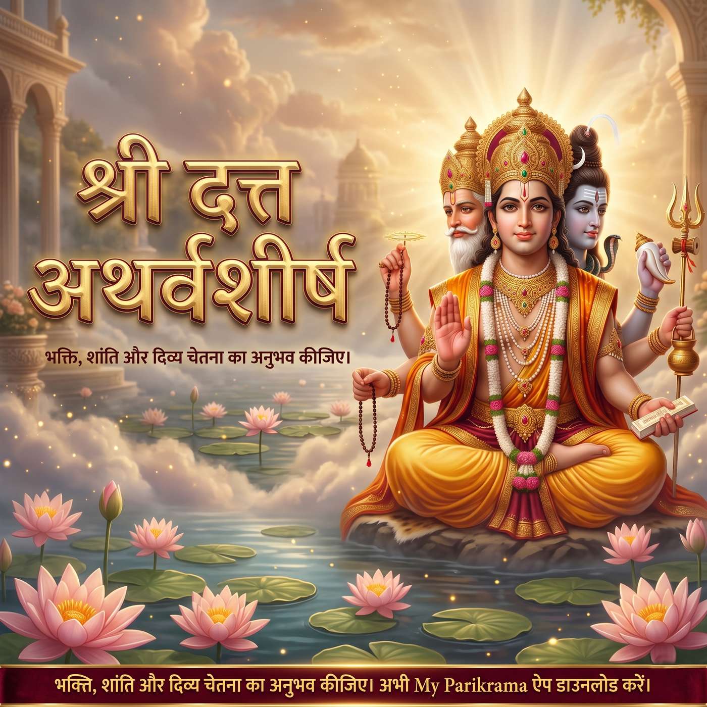 क्या आप नकारात्मकता से परेशान हैं? श्रीदत्त अथर्वशीर्ष से पाएं रक्षा और शांति | श्रीदत्त अथर्वशीर्ष episode artwork
