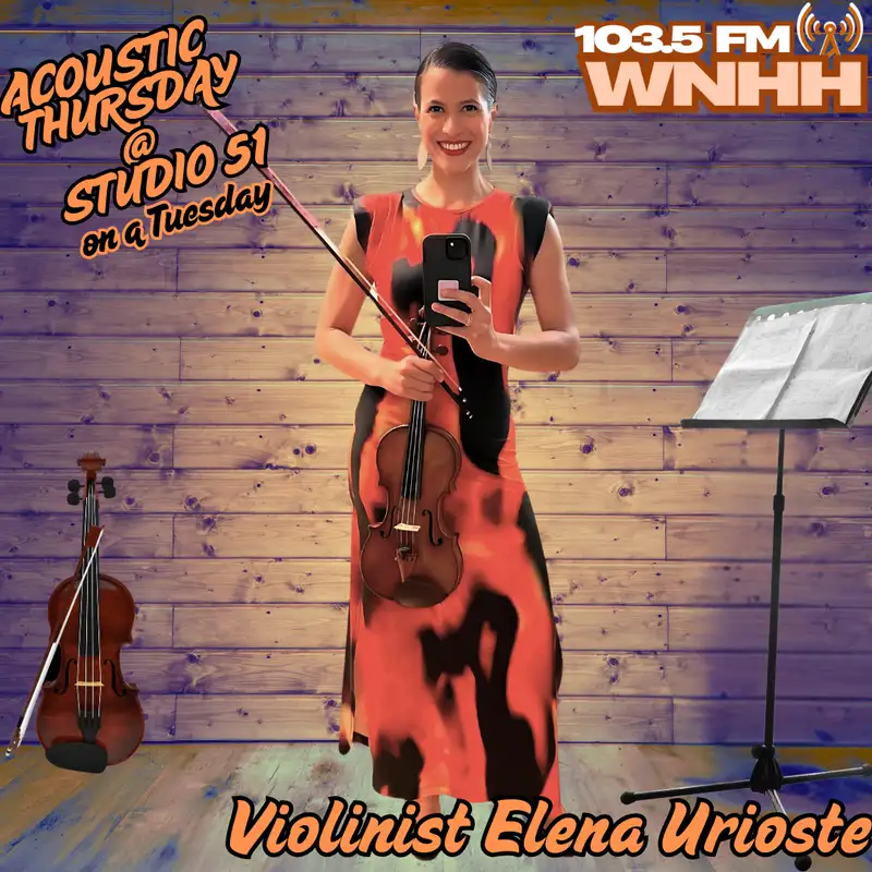 Violinist Elena Urioste