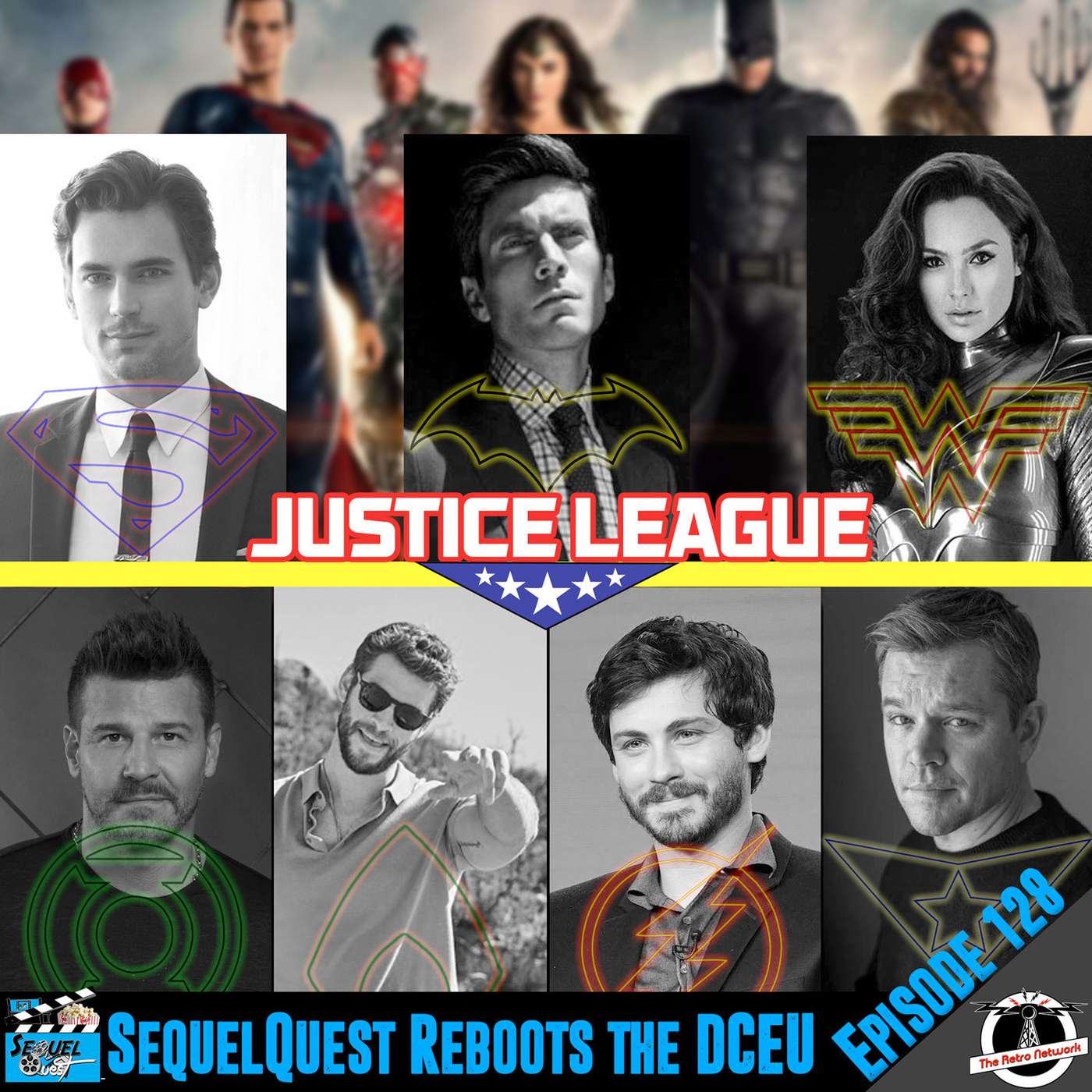 EP128 | SQ Crew Reboots the DCEU | SequelQuest episode artwork