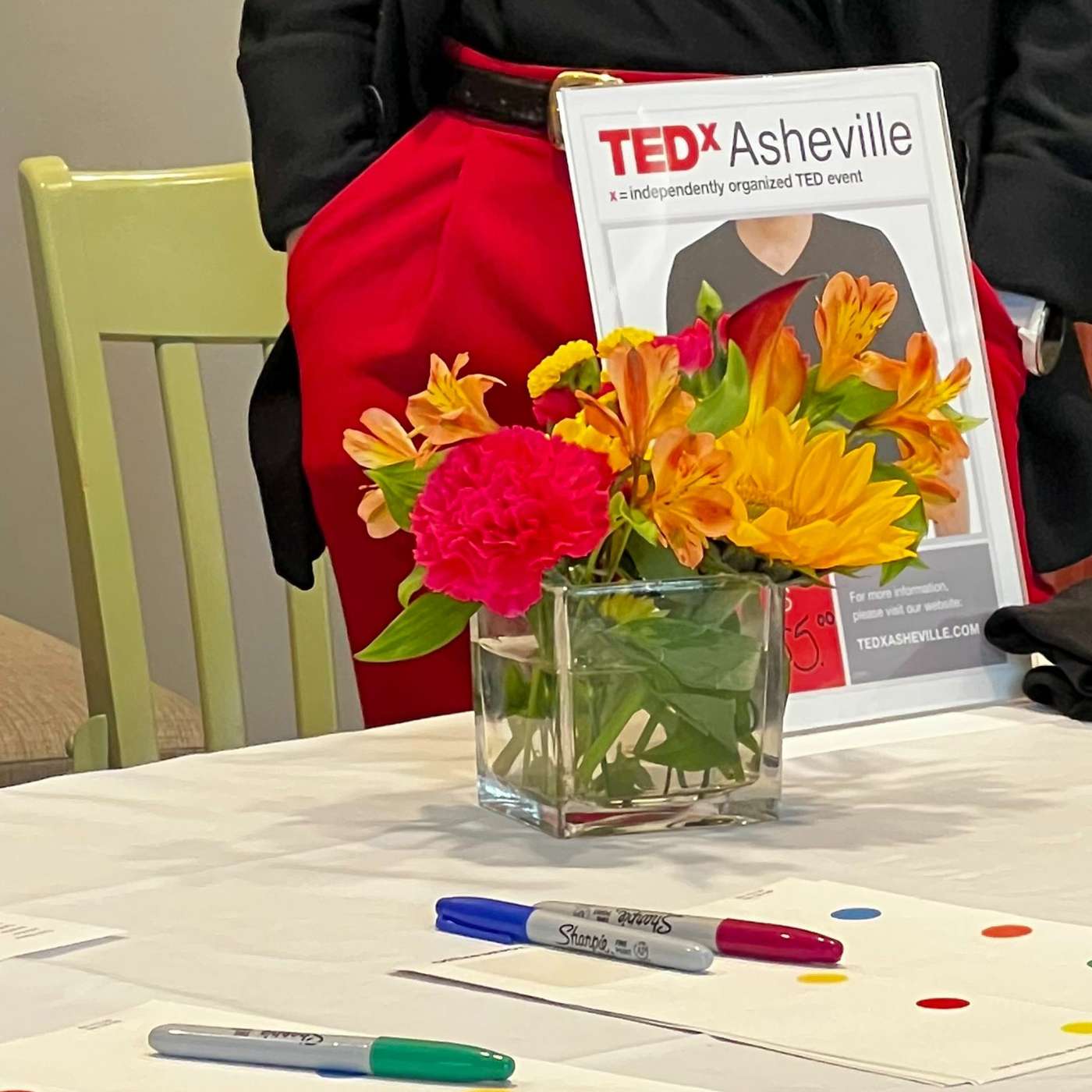 TEDxAsheville Red Rug Roundtable Salon: I Don't Know What Honesty Is with poet James Navé episode artwork