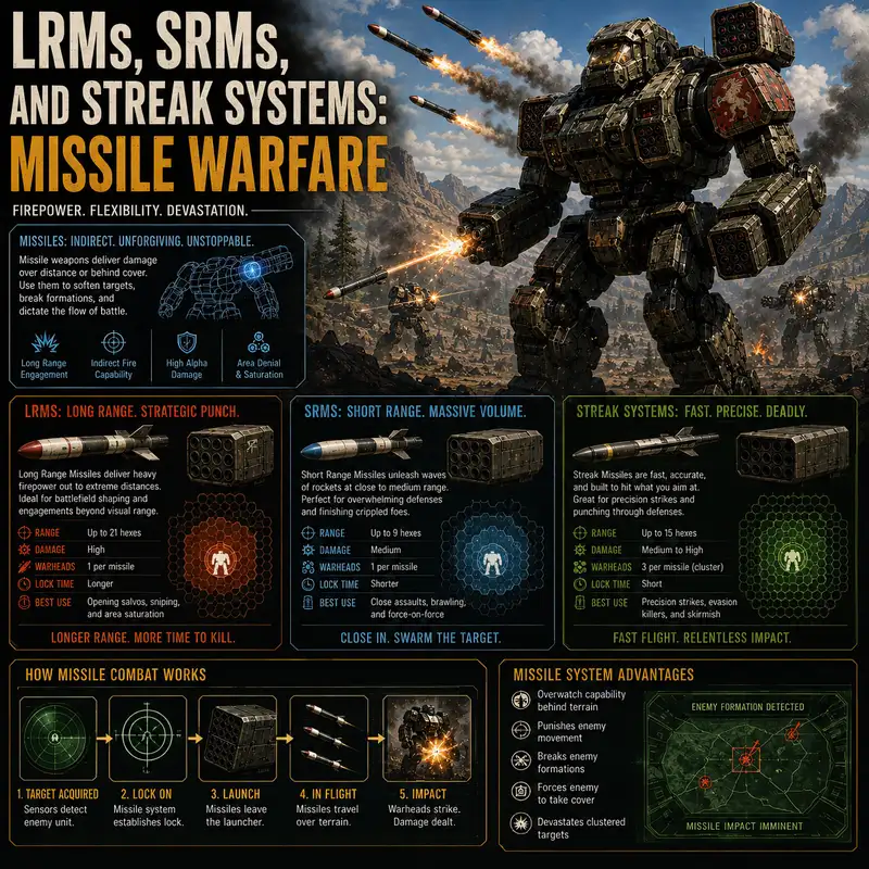 LRMs, SRMs, and Streak Systems: Missile Warfare