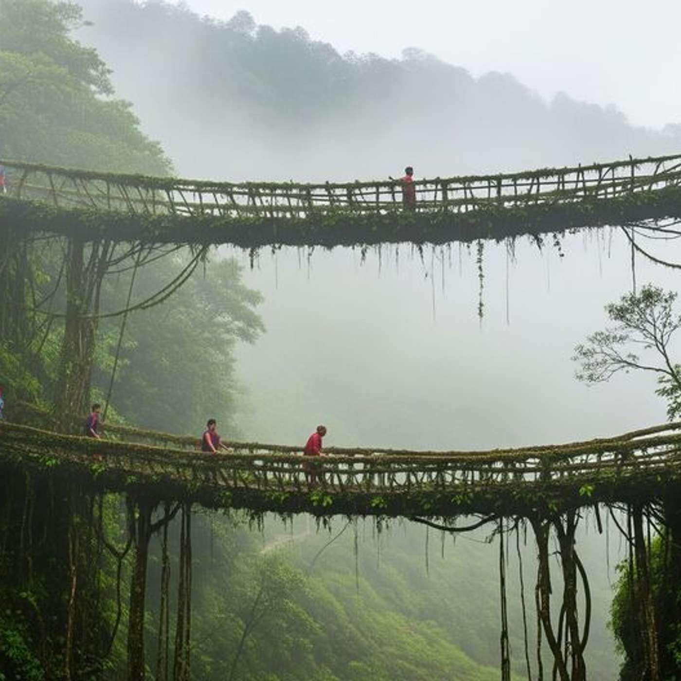 Exploring India’s Living Root Bridges: Nature’s Architectural Marvel episode artwork