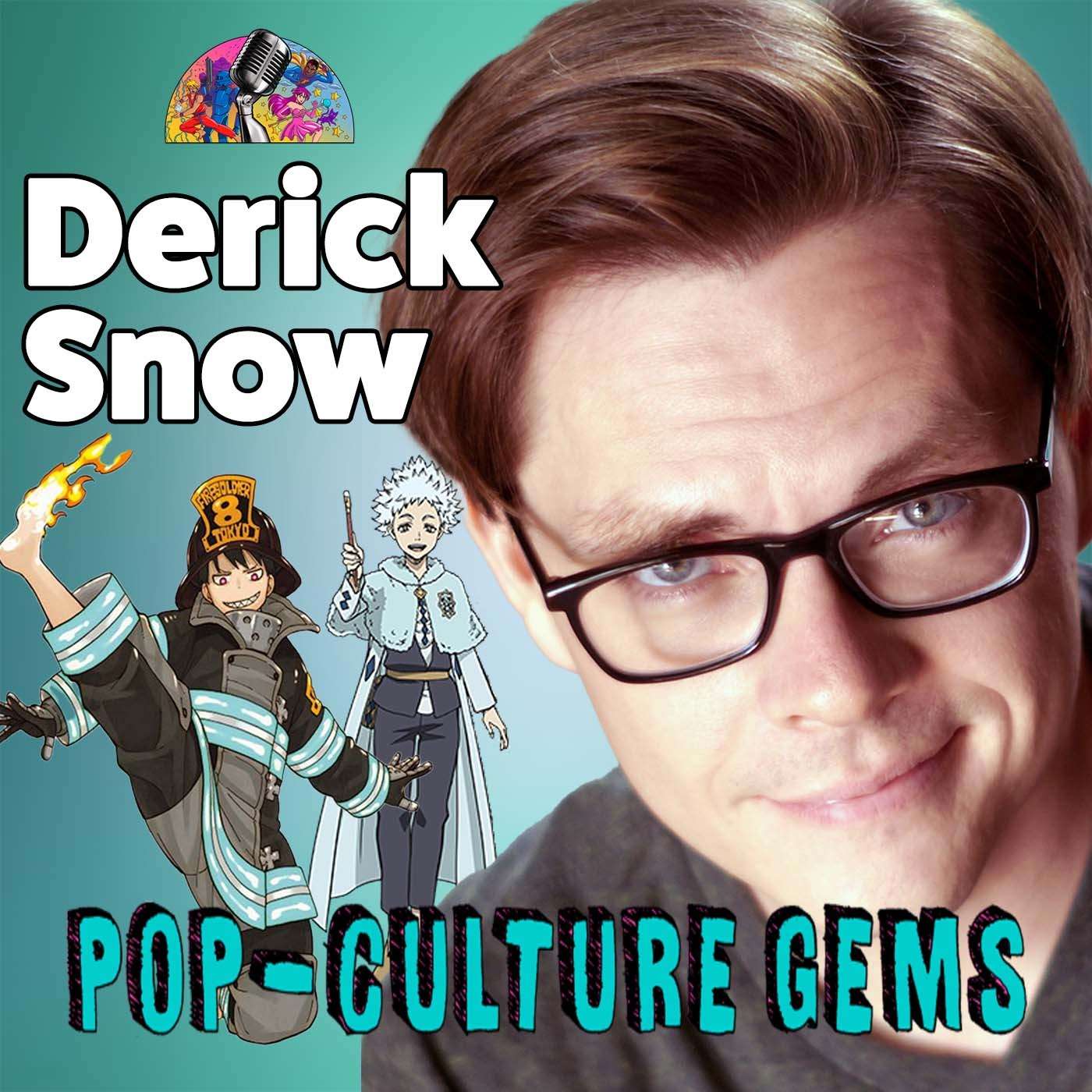 Pop-Culture Gems: Derick Snow episode artwork