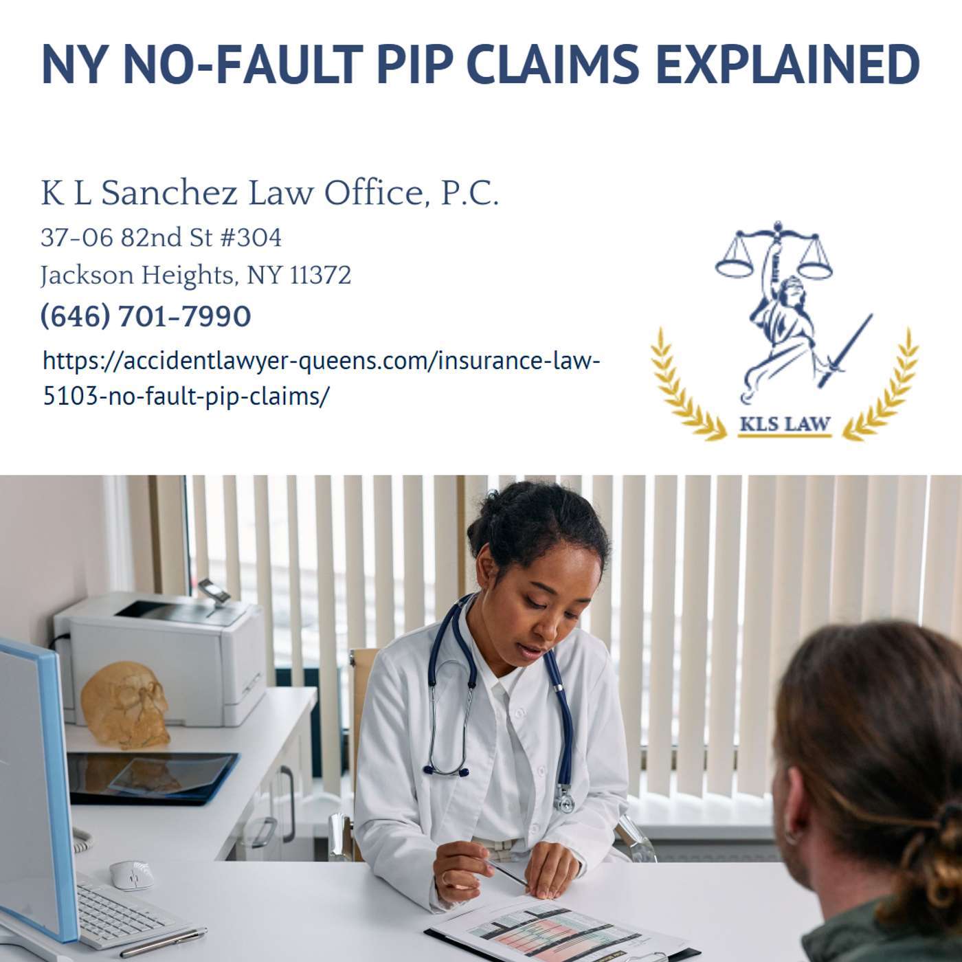 What Are NY No-Fault Claims (Insurance Law § 5103 / PIP)? - Keetick L. Sanchez episode artwork