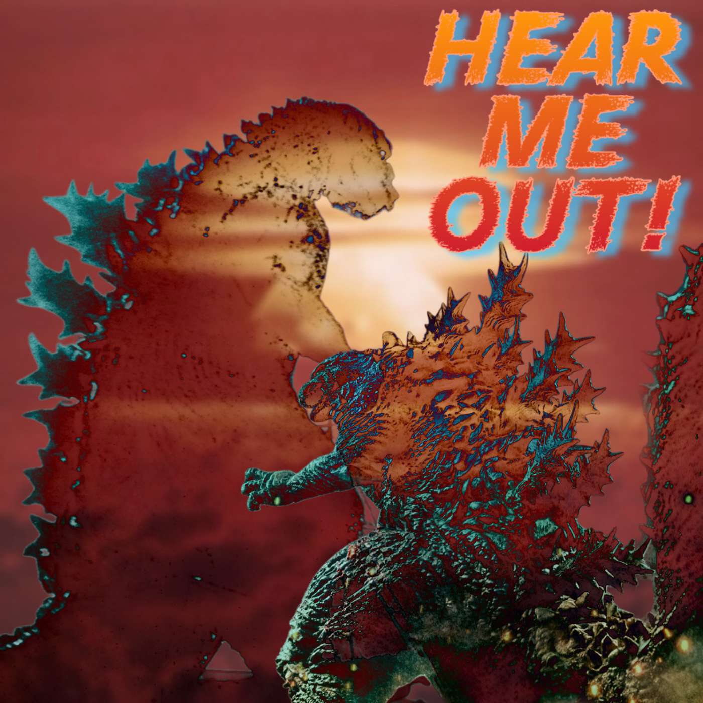 24 - King of the Kaiju - Godzilla (1954), Godzilla Minus One (2023) episode artwork
