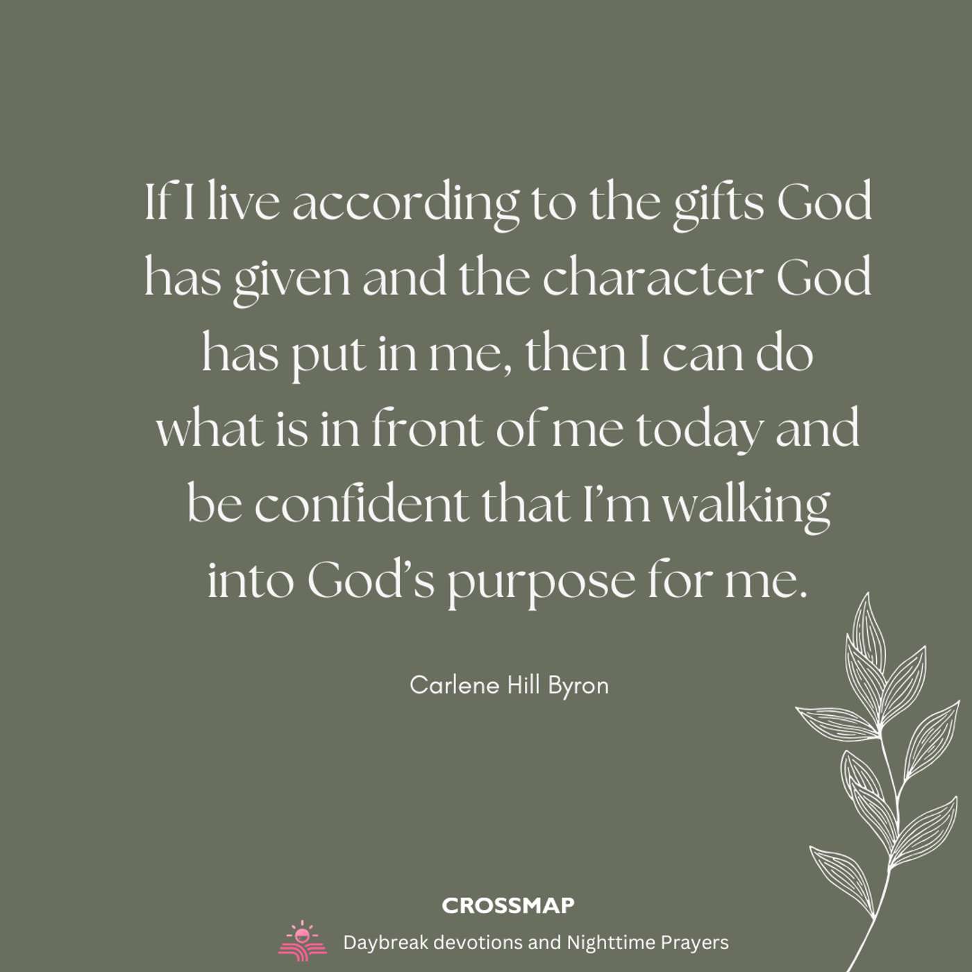 You Can't Stop God's Purposes