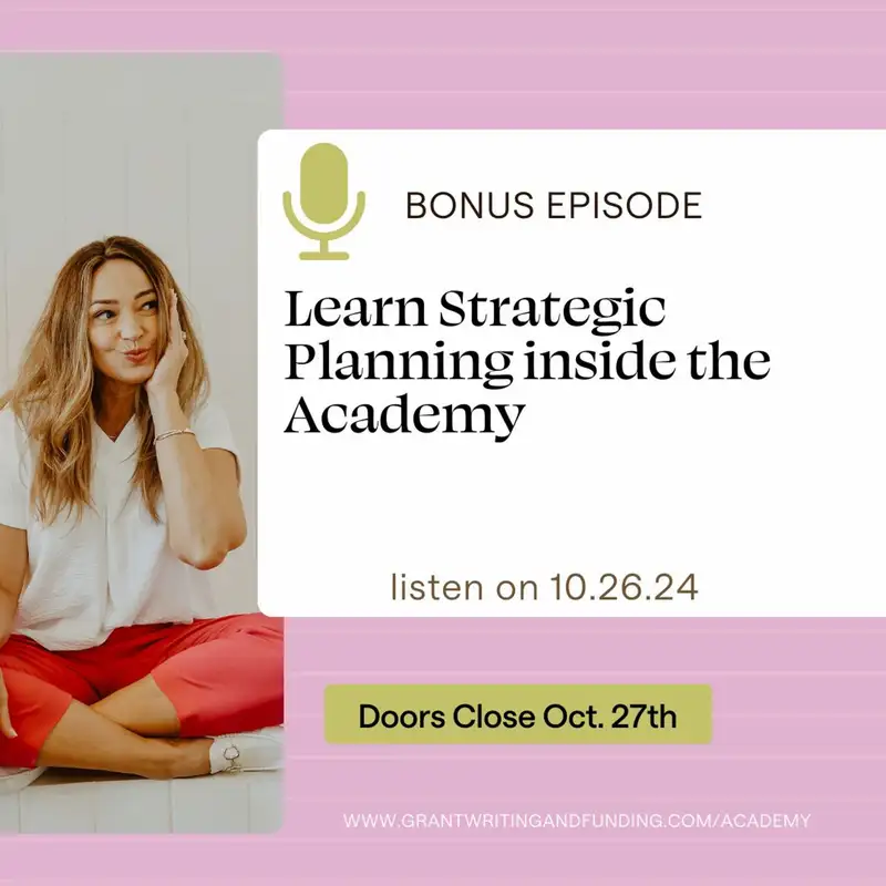 Bonus Ep. Learn Strategic Planning inside the Academy