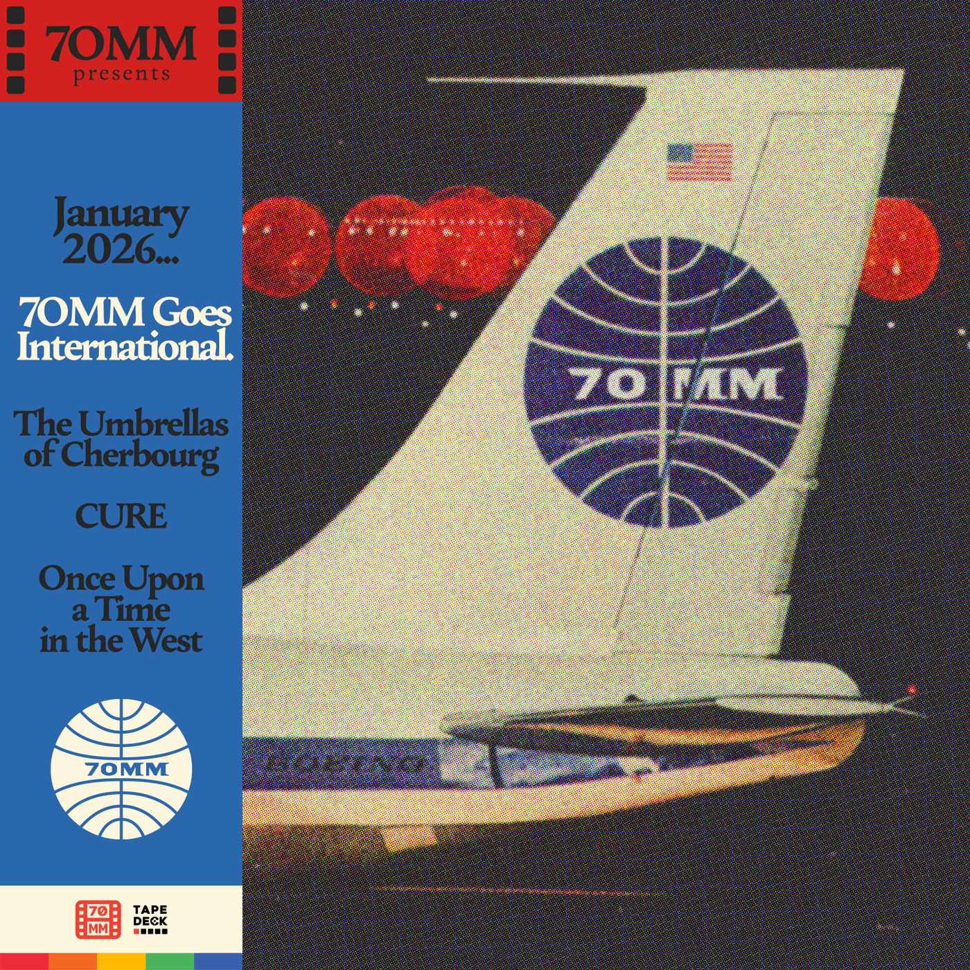 70mm goes INTERNATIONAL!