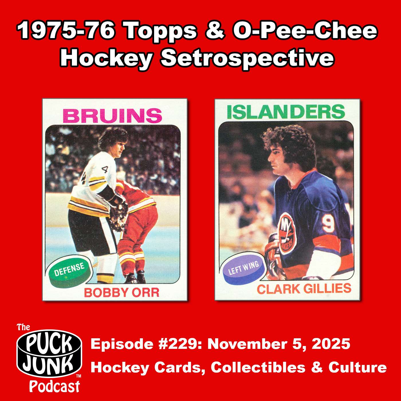 1975-76 Topps & O-Pee-Chee Hockey Setrospective 1975-76 Topps & O-Pee-Chee Hockey Setrospective