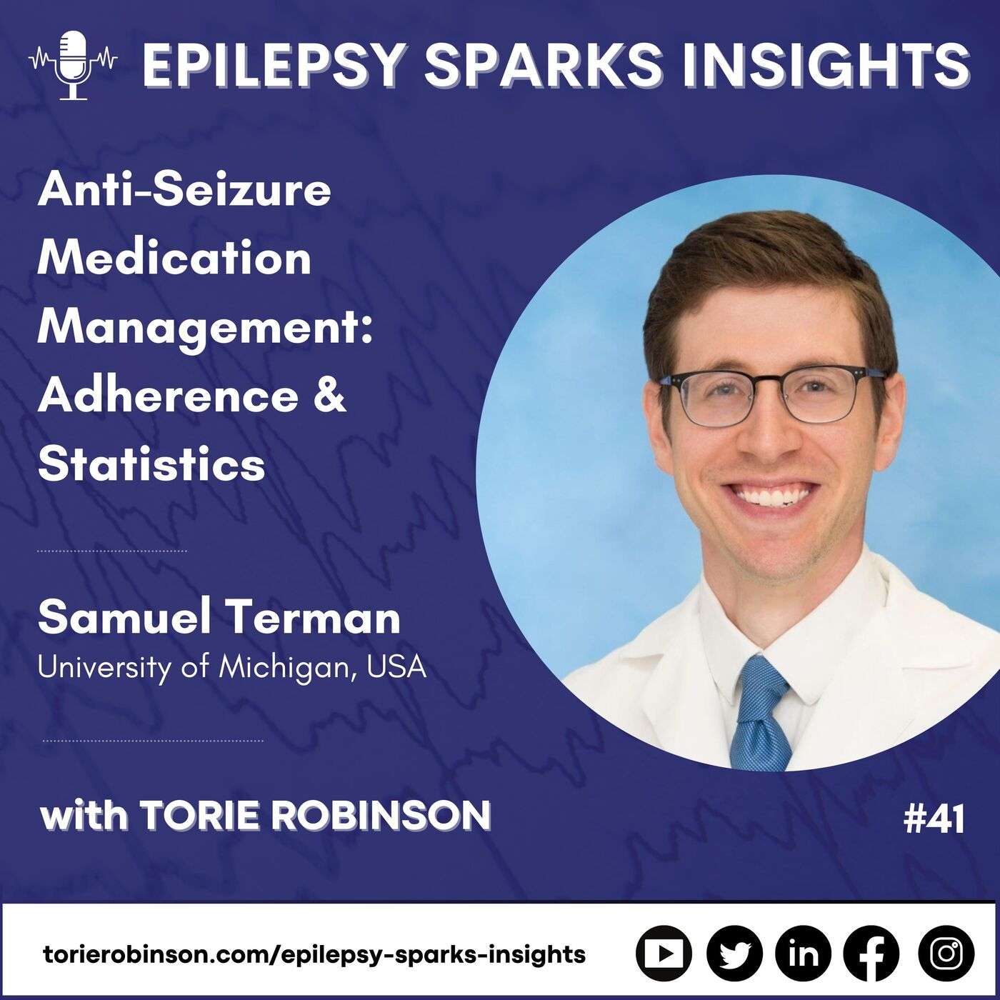 Anti-Seizure Medication Management: Adherence & Statistics - Samuel Terman episode artwork