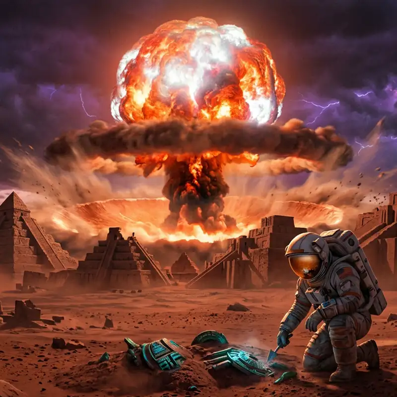 Was Mars Destroyed by a Nuclear Attack? The Shocking Theory of Physicist John Brandenburg