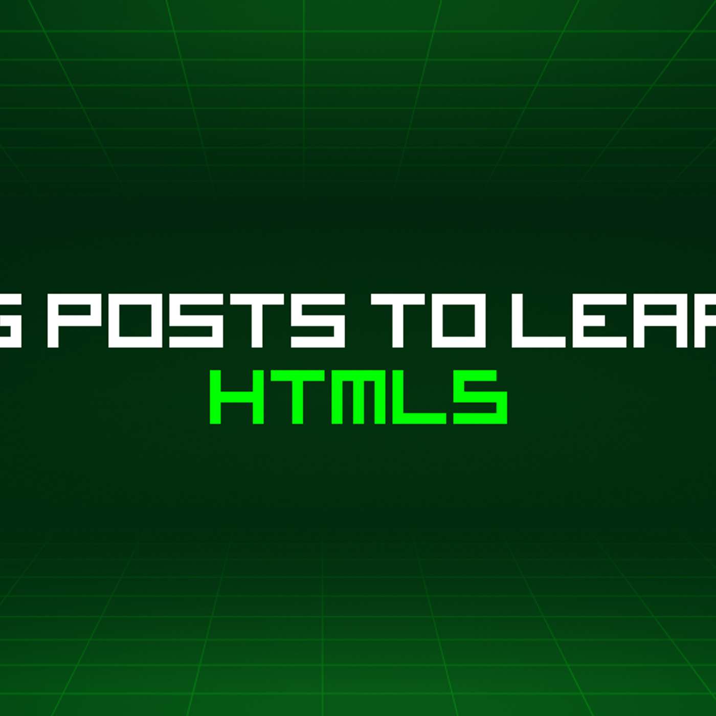 122 Blog Posts To Learn About Html5