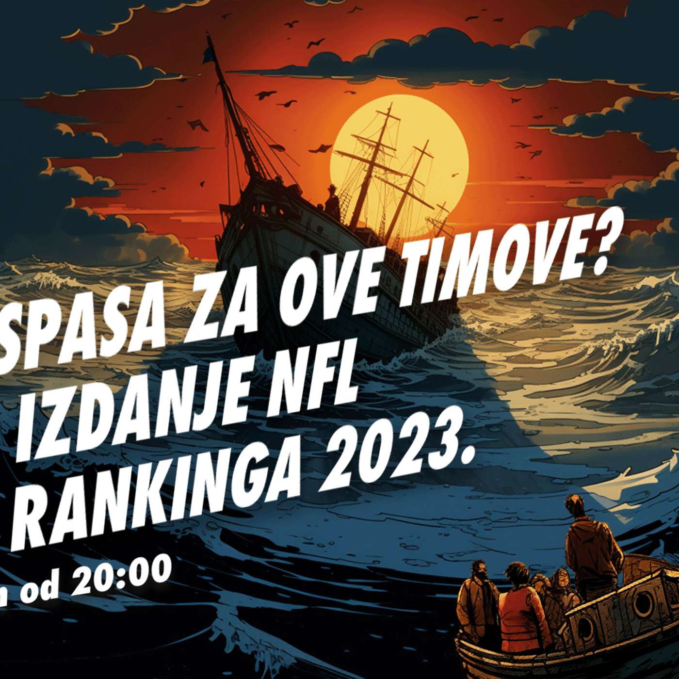 99 jardi No.140 | NFL 2023: Ima li spasa za ove timove? Drugo izdanje NFL power rankinga episode artwork