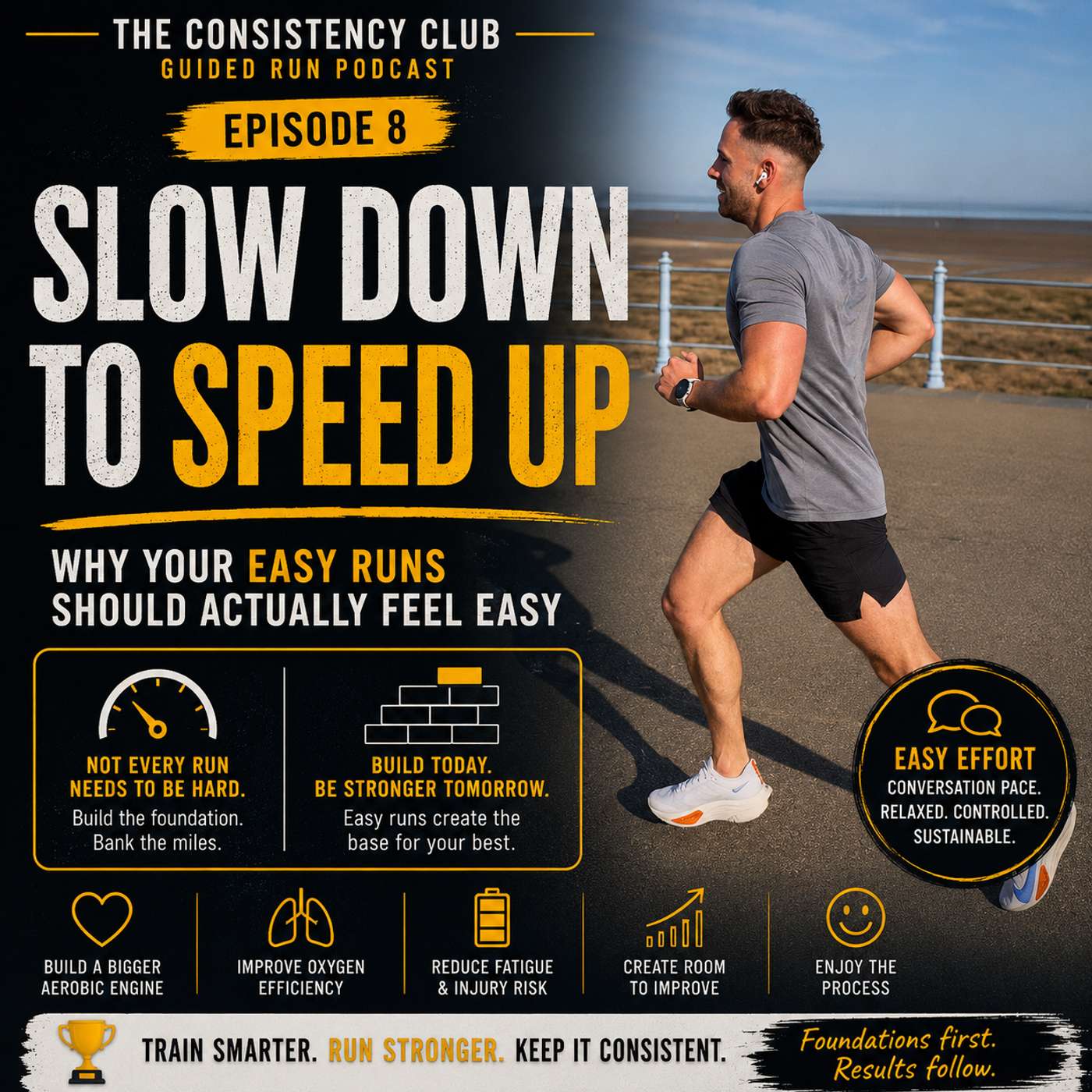 Slow Down to Speed Up: Why Your Easy Runs Should Actually Feel Easy episode artwork
