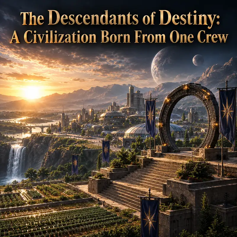 The Descendants of Destiny: A Civilization Born From One Crew