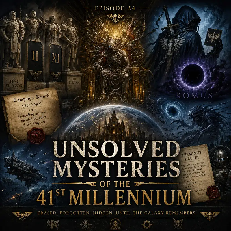 Unsolved Mysteries of the 41st Millennium