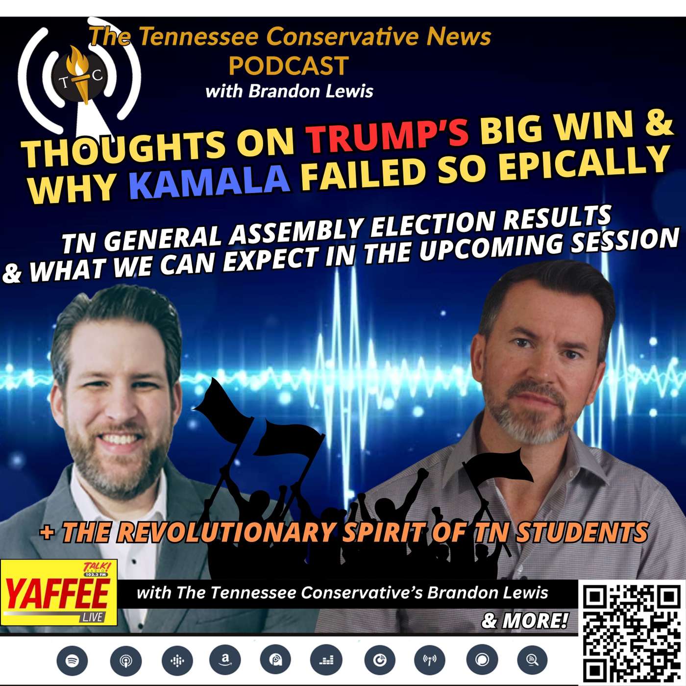 Brandon Lewis: Thoughts On Trump’s Big Win & Why Kamala Failed So Epically + The Revolutionary Spirit of Tennessee Students