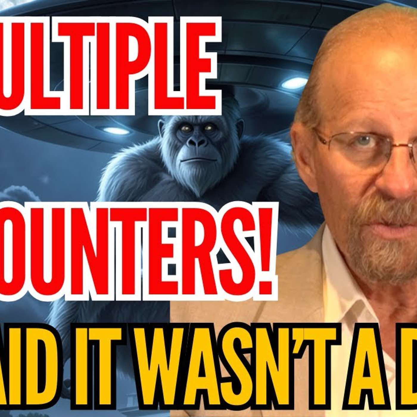 Sasquatch! UFO's over the White House! episode artwork